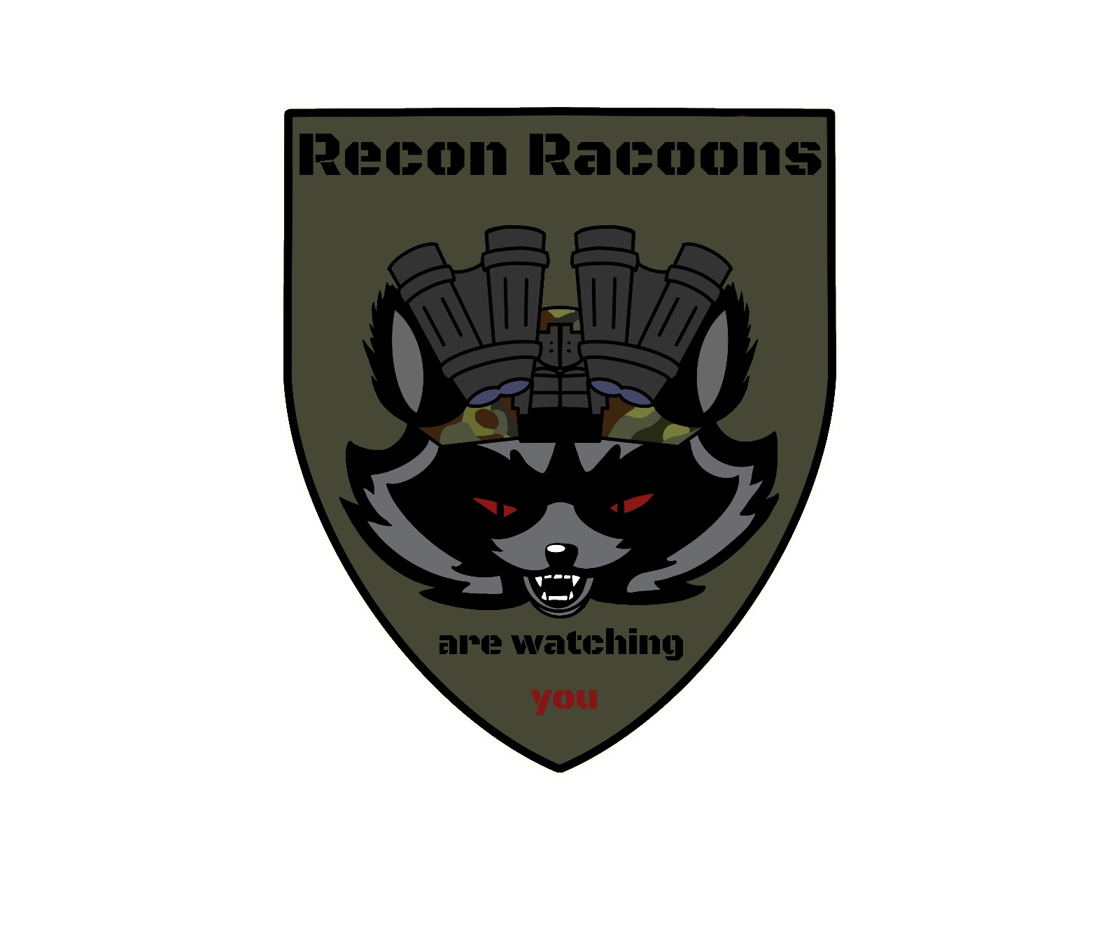 Recon Racoons Logo